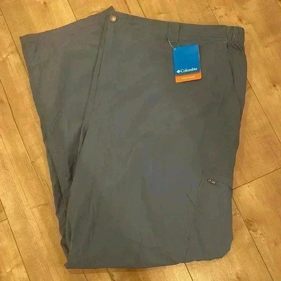 NWT Columbia Men's Silver Ridge Cargo Pants 54Wx34L 50 UPF Rated Omni-Shade - Picture 2 of 4
